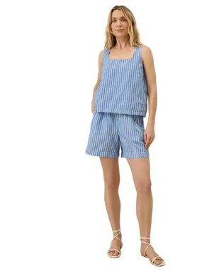 PACT canopy Linen shorts and tank set size XS